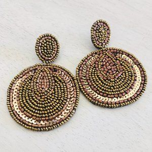 Baublebar Bronze Beaded Earrings